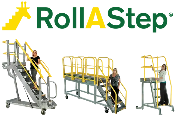 rollastep rolling step ladder product lineup