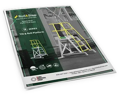 tr series rolling step ladder brochure download thumbnail