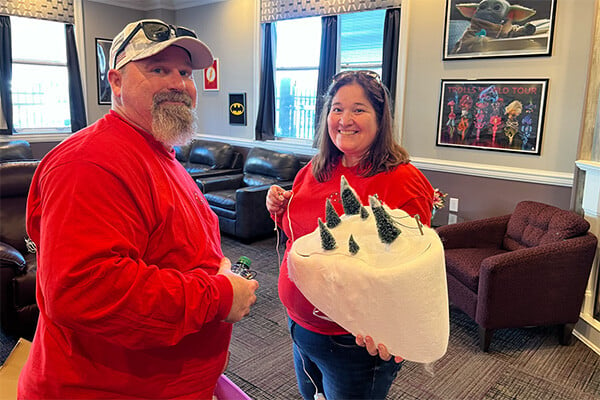 ronald mcdonald house of southern new jersey 2024 setting up christmas decorations